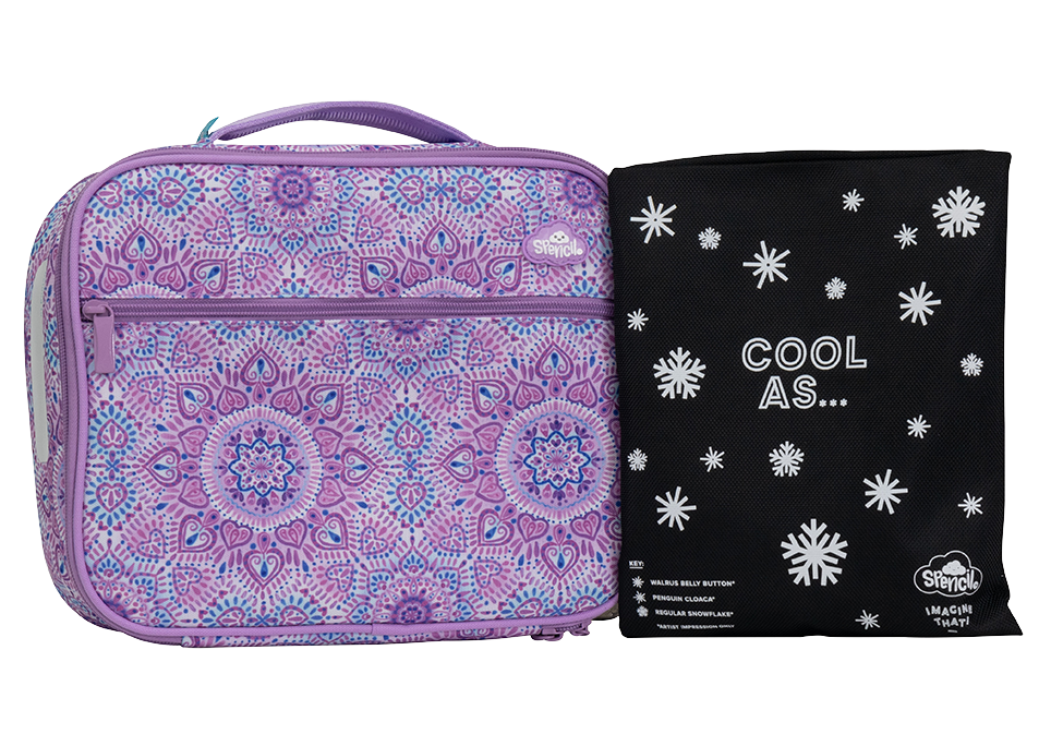 Big Cooler Lunch Bag + Chill Pack - Sweet Hearts