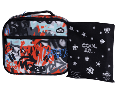 Big Cooler Lunch Bag + Chill Pack - Urban Scrawl