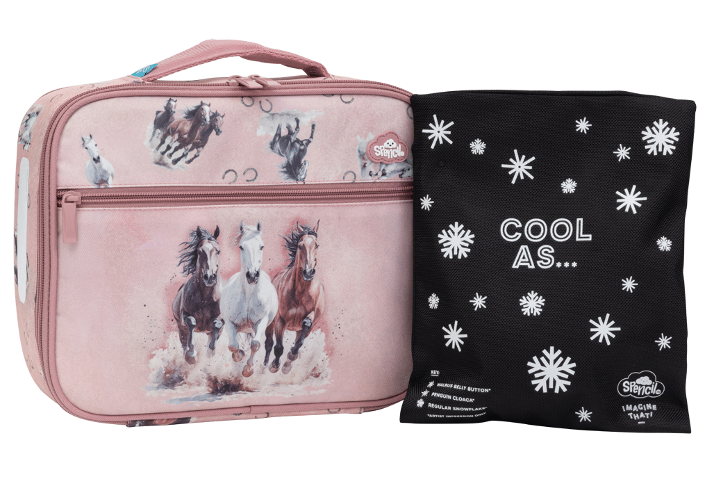 Big Cooler Lunch Bag + Chill Pack - Wild Horses