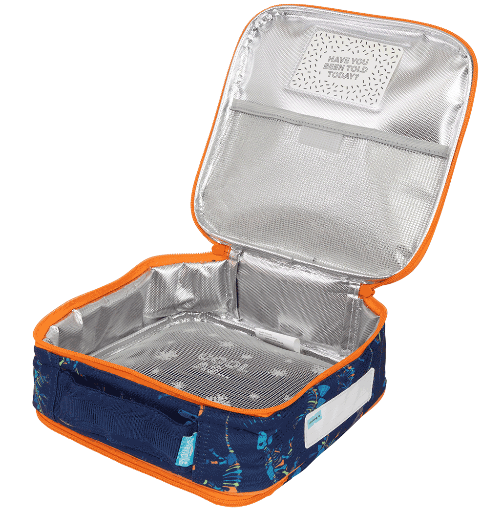 Little Cooler Lunch Bag + Chill Pack - Dino Bones