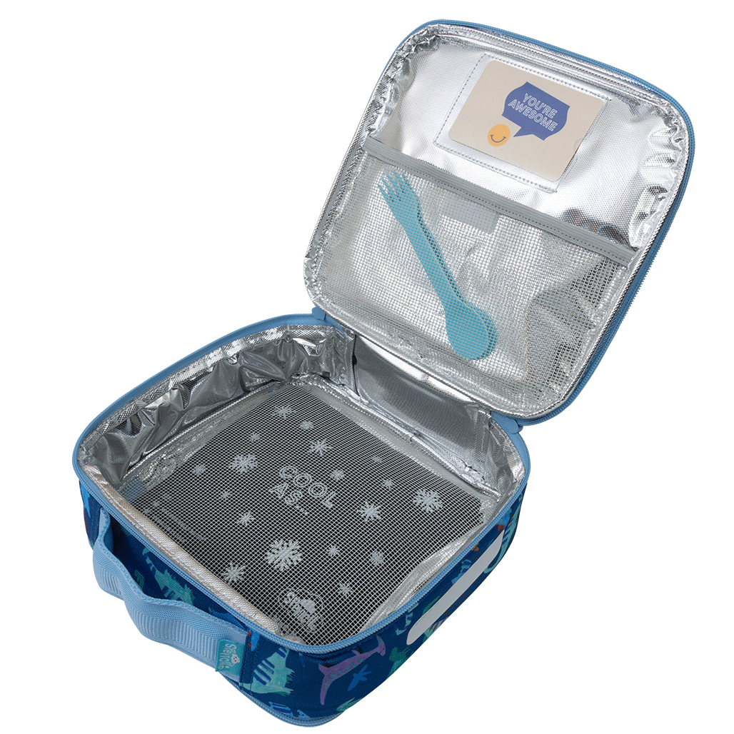Little Cooler Lunch Bag + Chill Pack - Dino Pals