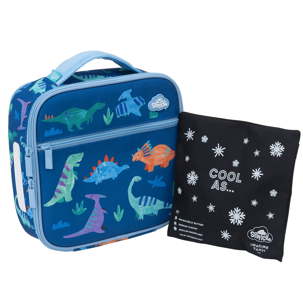 Little Cooler Lunch Bag + Chill Pack - Dino Pals