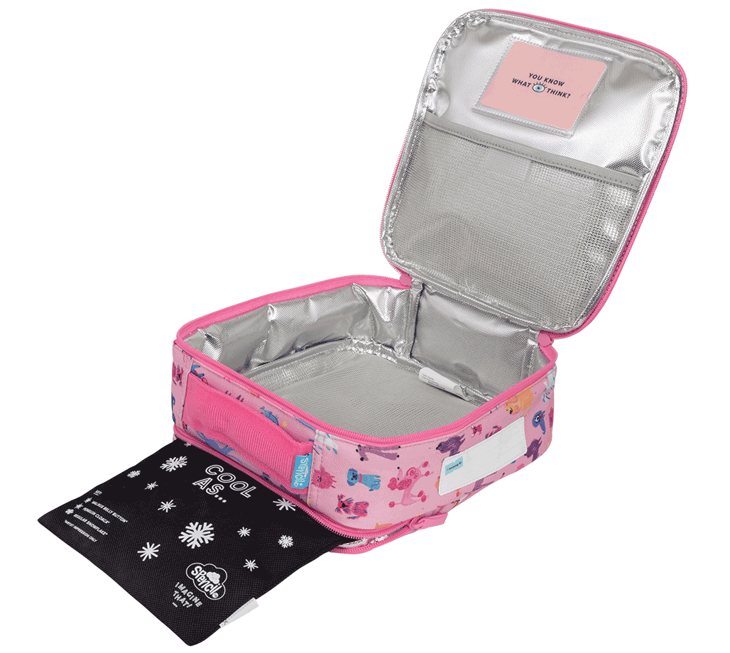 Little Cooler Lunch Bag + Chill Pack - Doodle Dogs