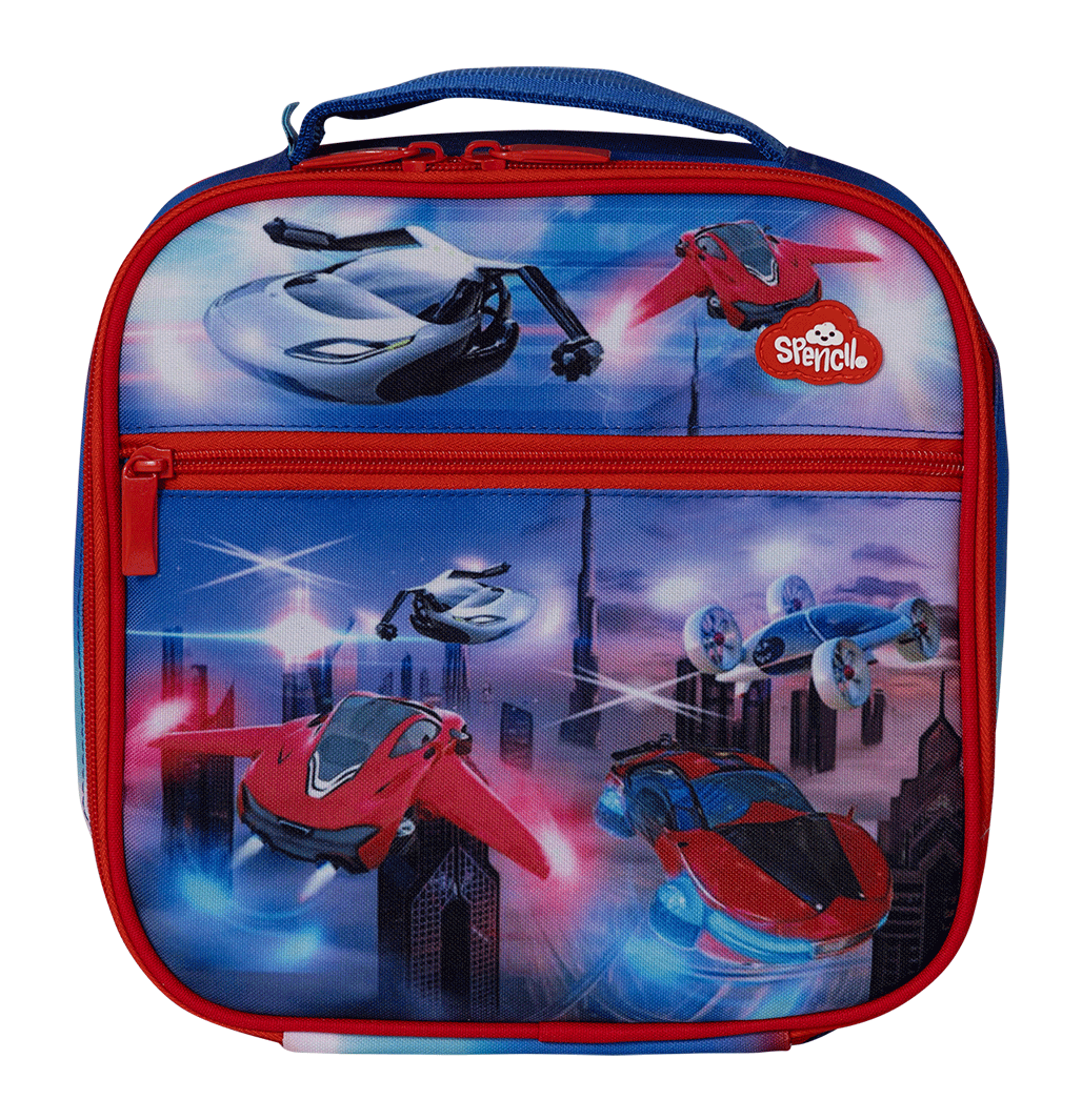 Little Cooler Lunch Bag + Chill Pack - Flying Cars