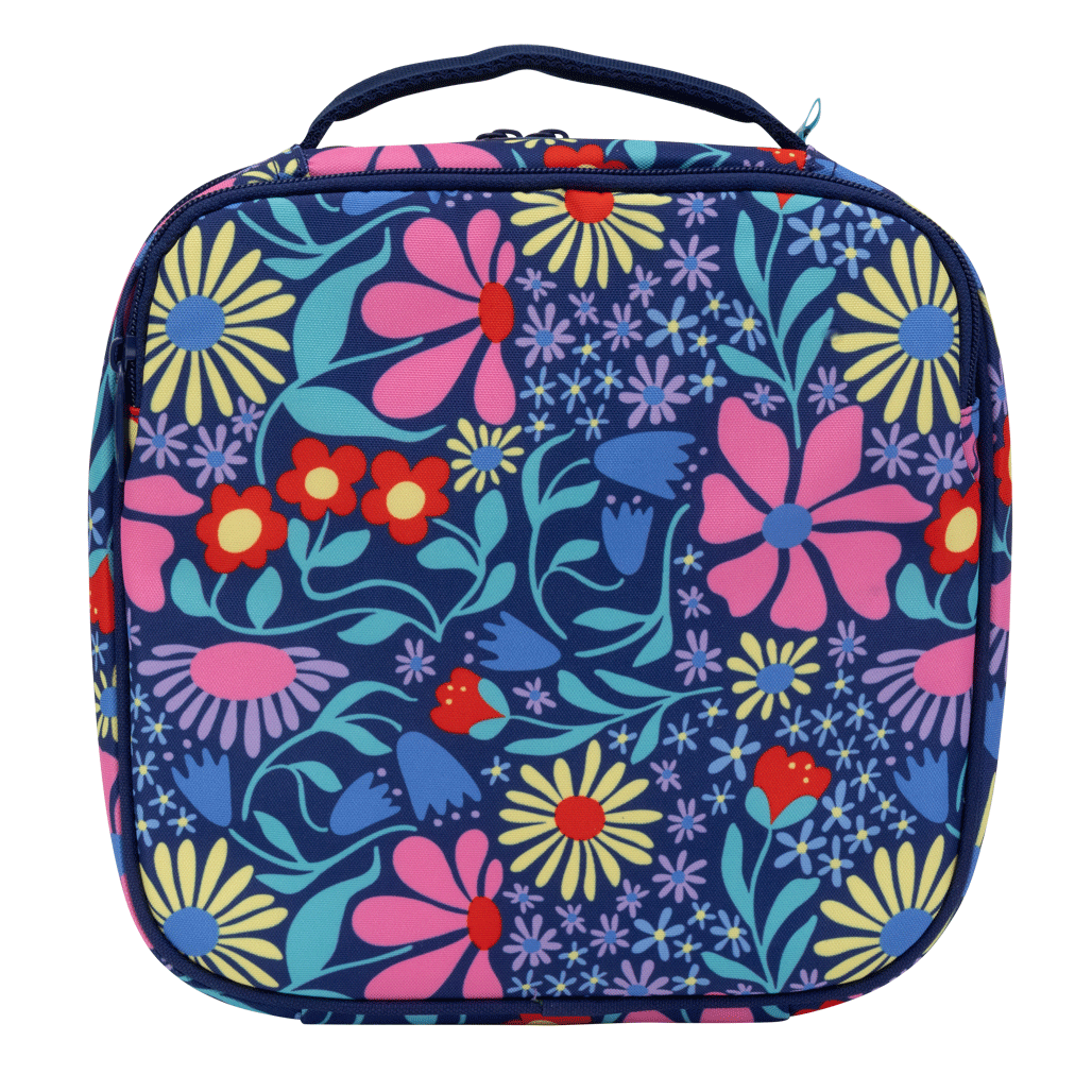 Little Cooler Lunch Bag + Chill Pack - Flower Fun