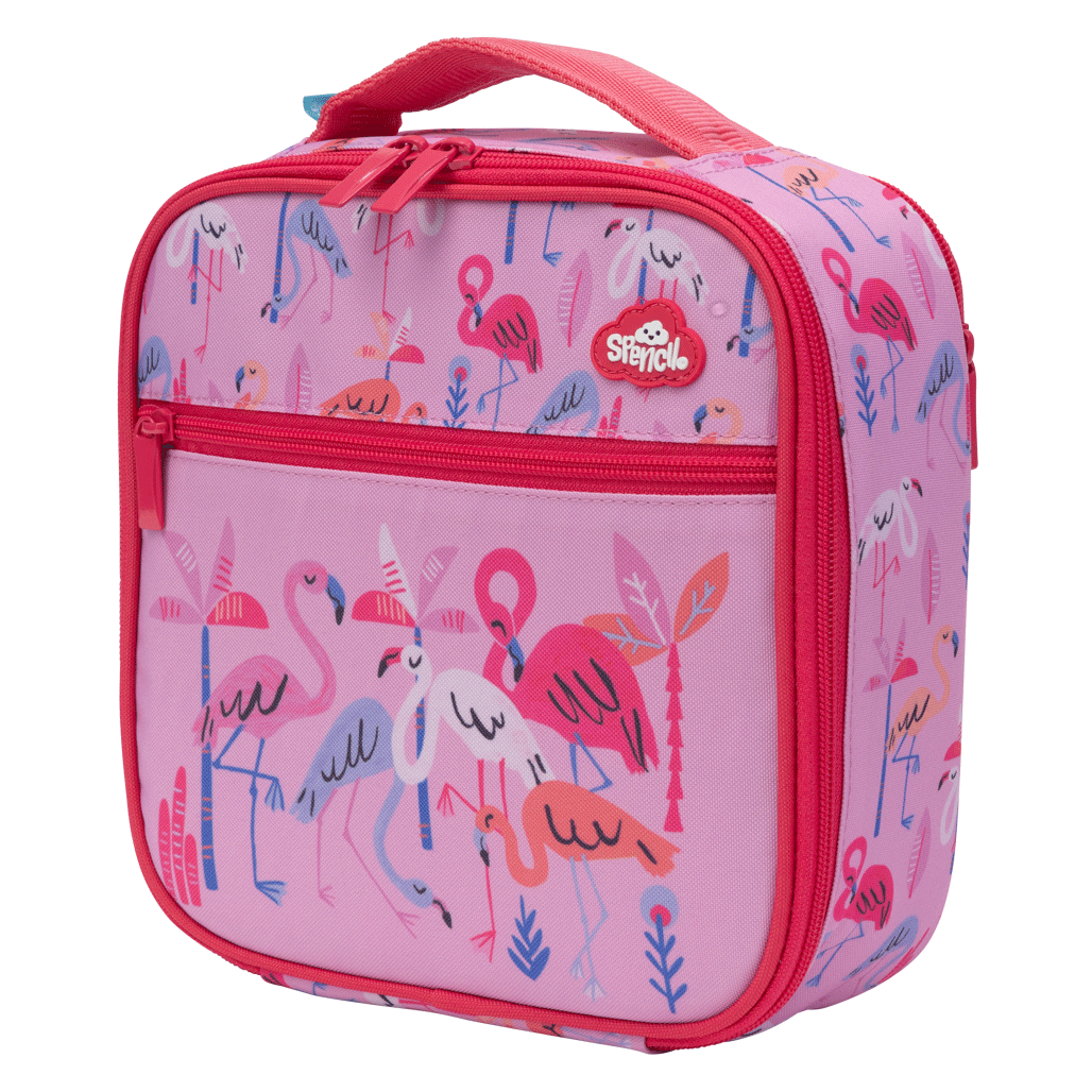 Little Cooler Lunch Bag - Flamingo Splash