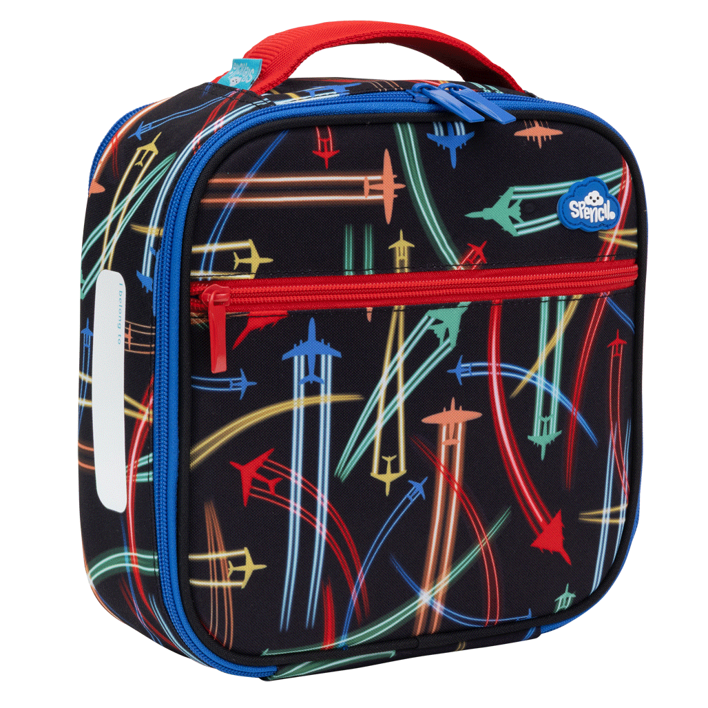 Little Cooler Lunch Bag + Chill Pack - Jet Planes