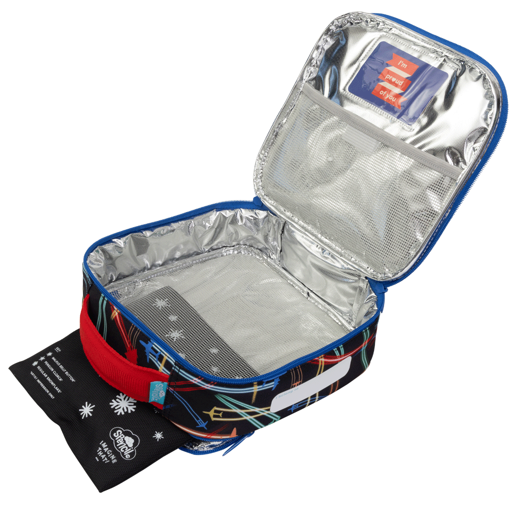 Little Cooler Lunch Bag + Chill Pack - Jet Planes