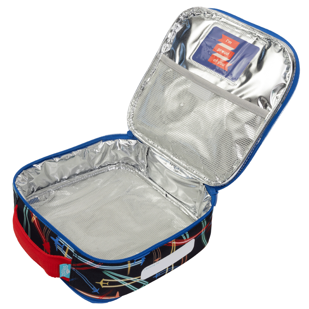 Little Cooler Lunch Bag + Chill Pack - Jet Planes