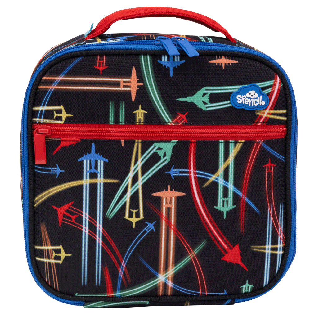 Little Cooler Lunch Bag + Chill Pack - Jet Planes