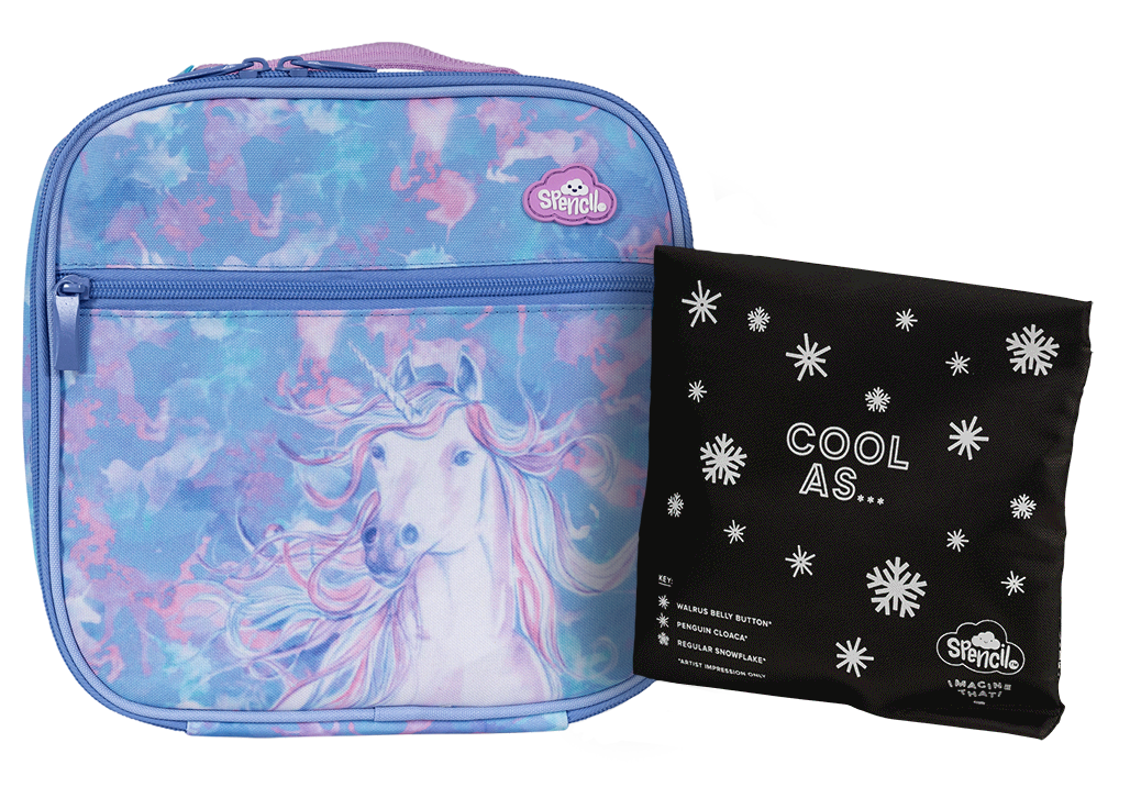 Little Cooler Lunch Bag + Chill Pack - Unicorn Magic