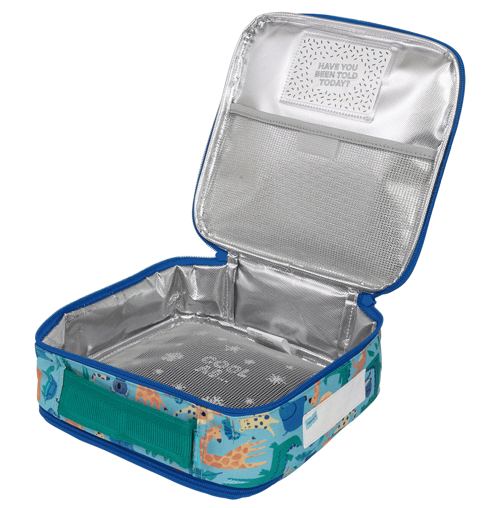 Little Cooler Lunch Bag + Chill Pack - Safari Puzzle