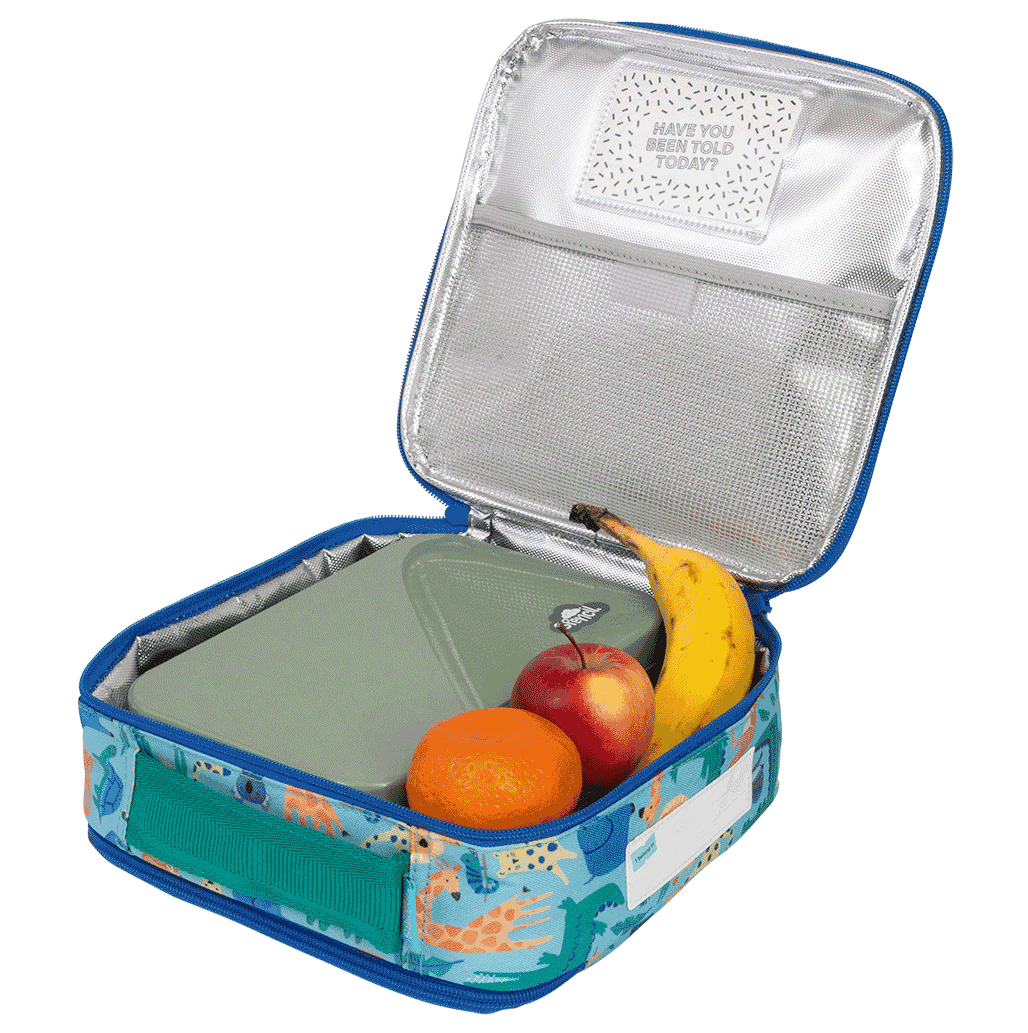 Little Cooler Lunch Bag + Chill Pack - Safari Puzzle