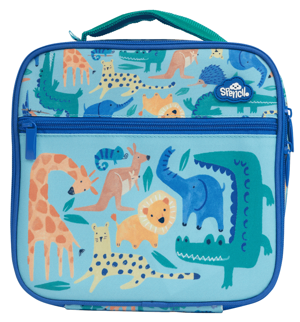 Little Cooler Lunch Bag + Chill Pack - Safari Puzzle