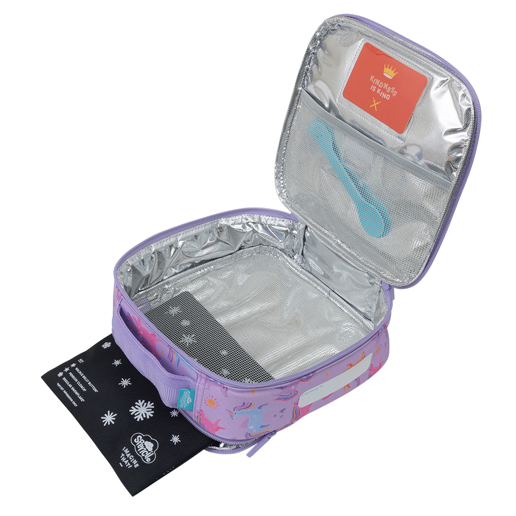 Little Cooler Lunch Bag + Chill Pack - Unicorn Playtime