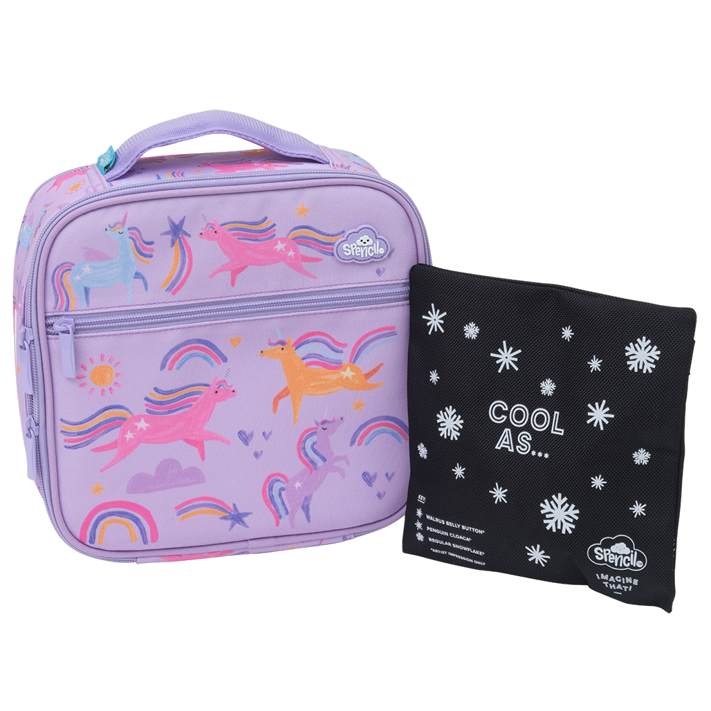 Little Cooler Lunch Bag + Chill Pack - Unicorn Playtime
