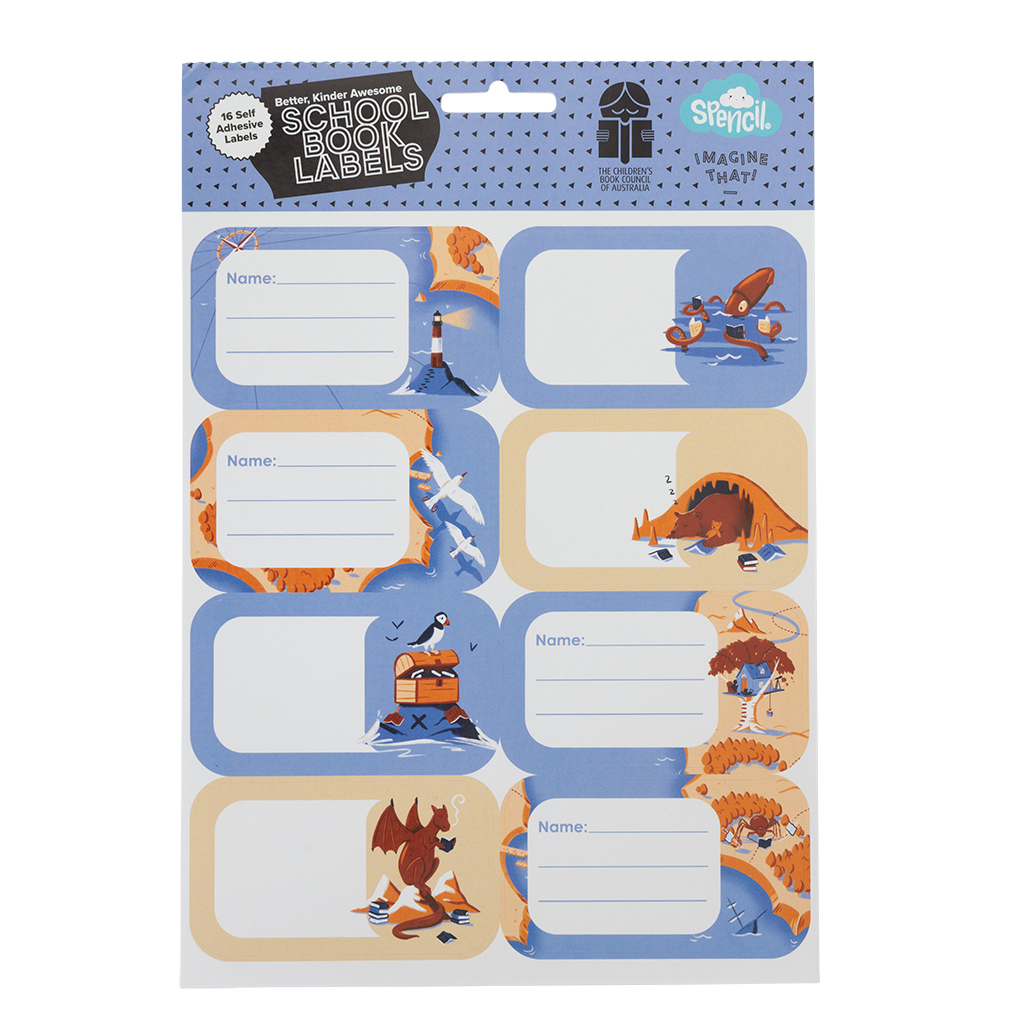 Book Labels - Book an Adventure