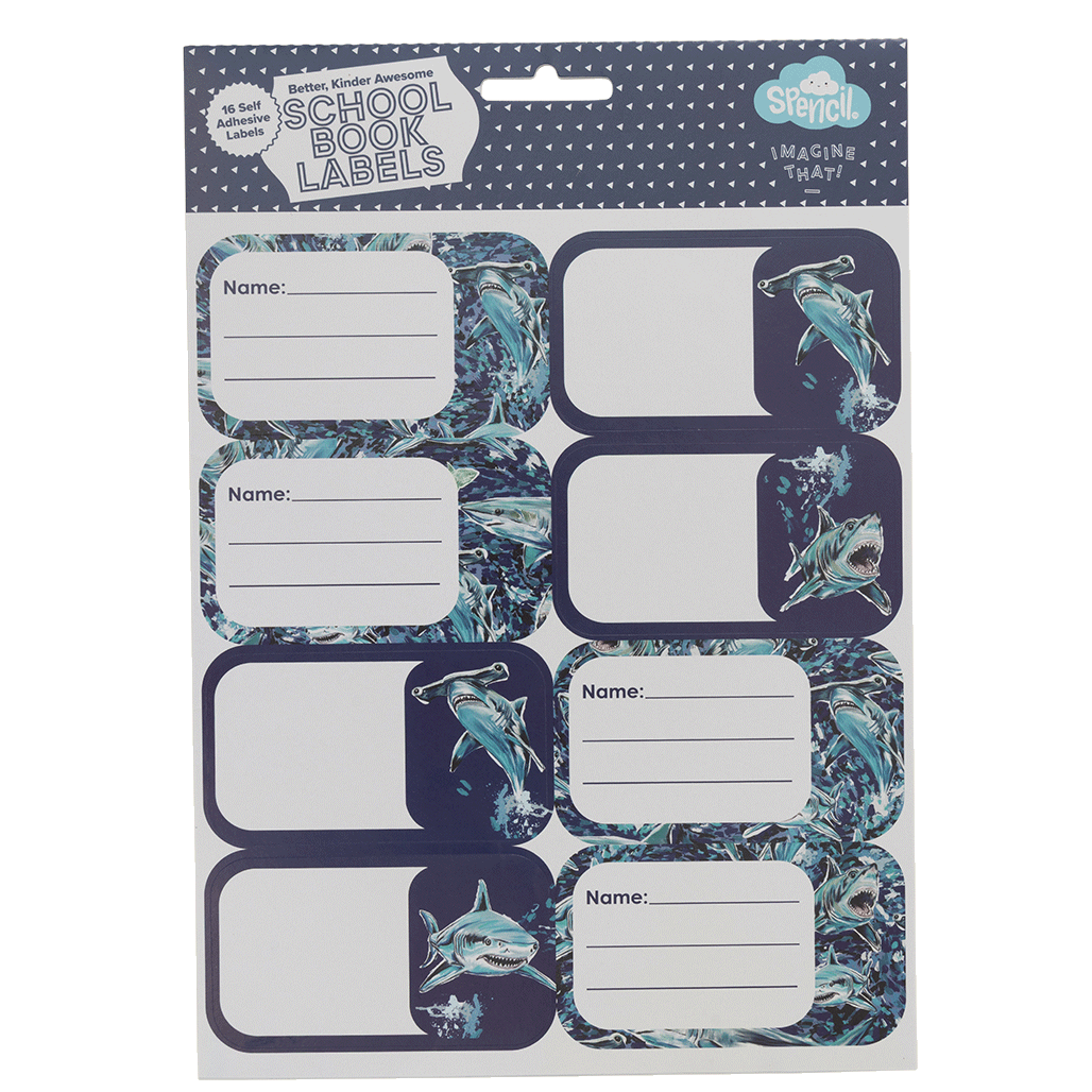 Book Labels - Fin Frenzy