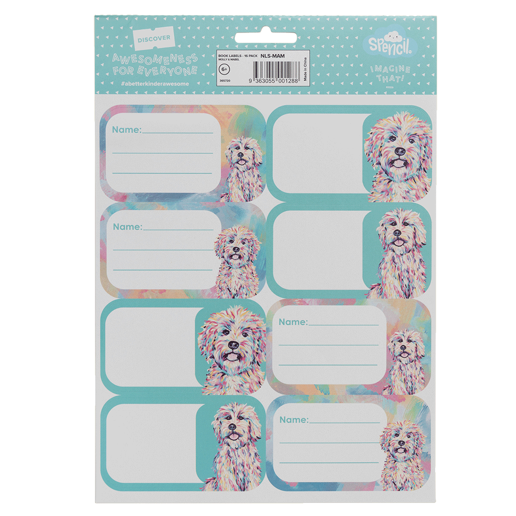 Book Labels - Molly & Mabel