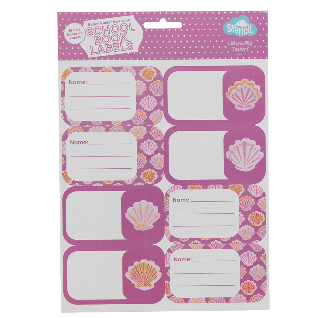 Book Labels - Pearl Tide