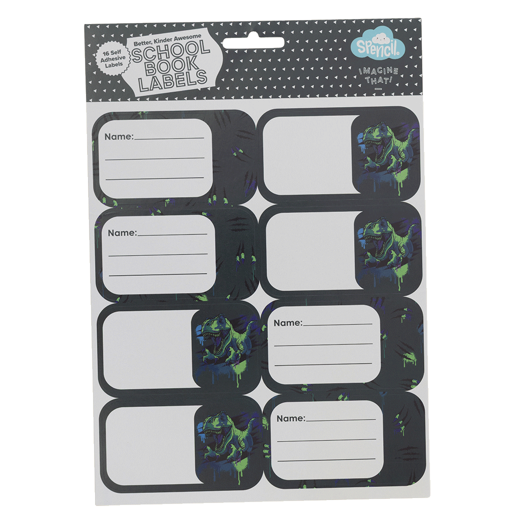 Book Labels - Raptor Rampage