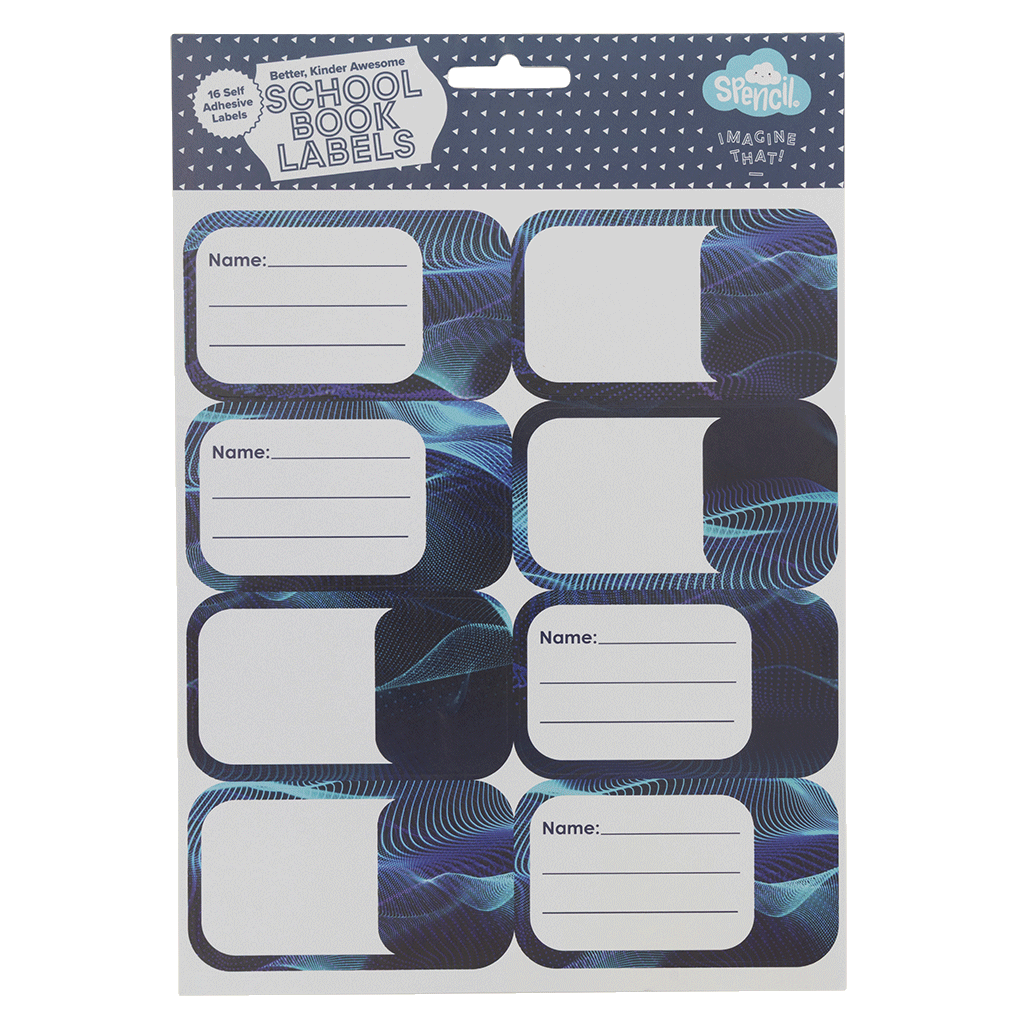 Book Labels - Sonic Riptide
