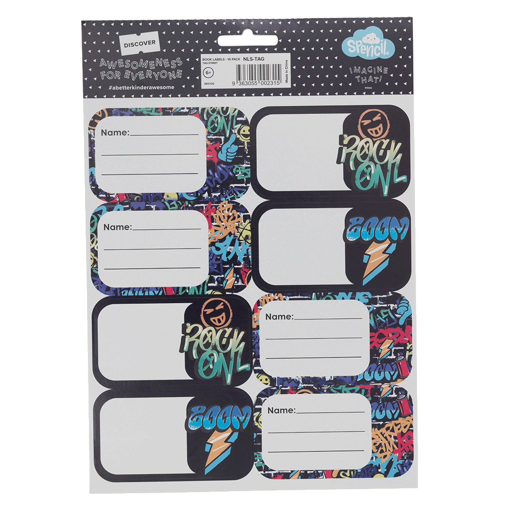 Book Labels - Tag Street