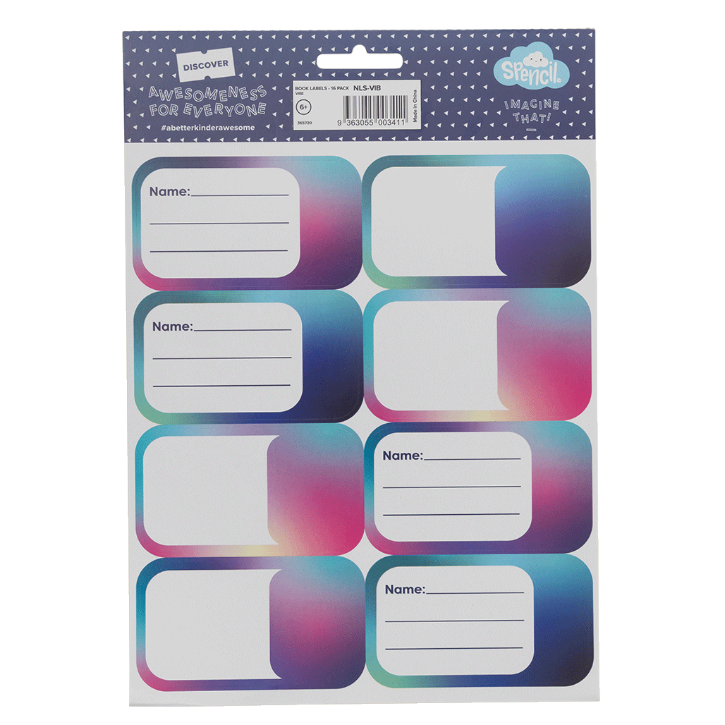 Book Labels - Vibe