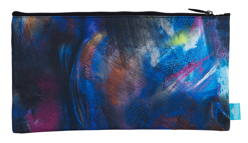 Twin Zip Pencil Case - Mystic