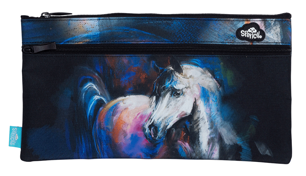 Twin Zip Pencil Case - Mystic