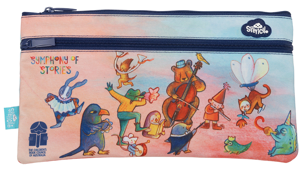 Twin Zip Pencil Case - Symphony of Stories