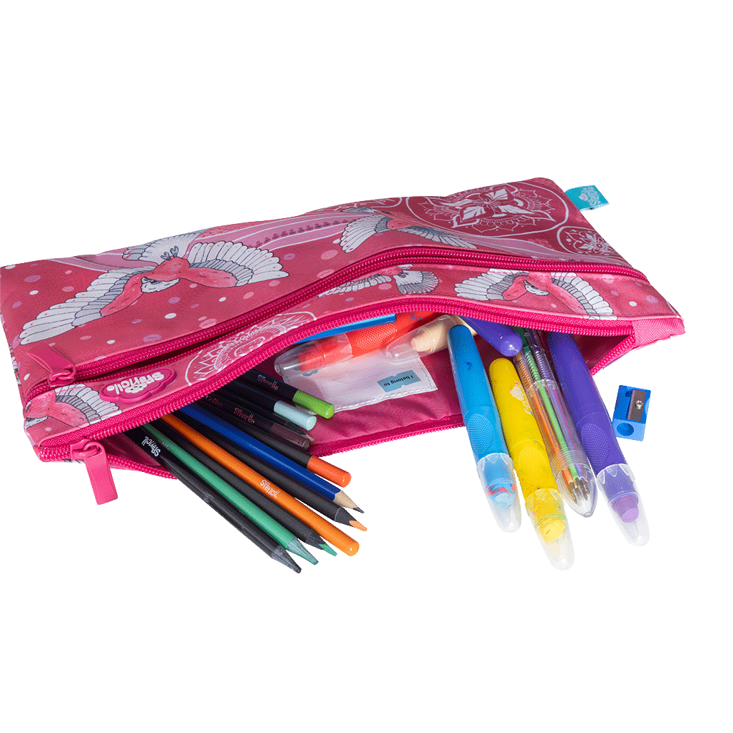 Twin Zip Pencil Case - Galah Story