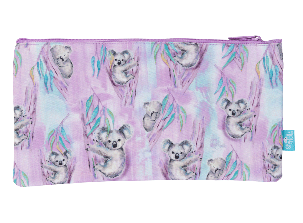 Twin Zip Pencil Case - Koala Haven