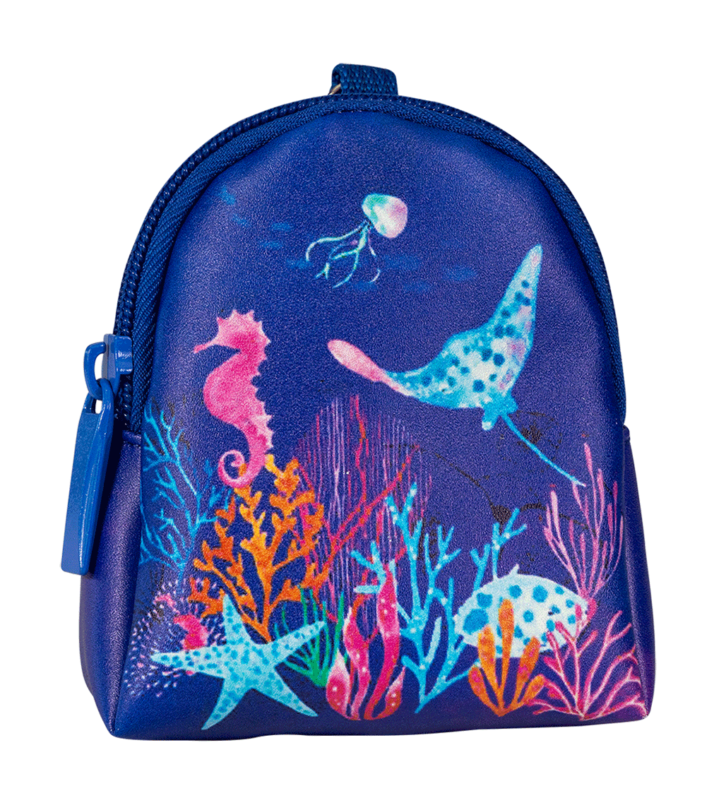 Coin Pouch - Coral Garden