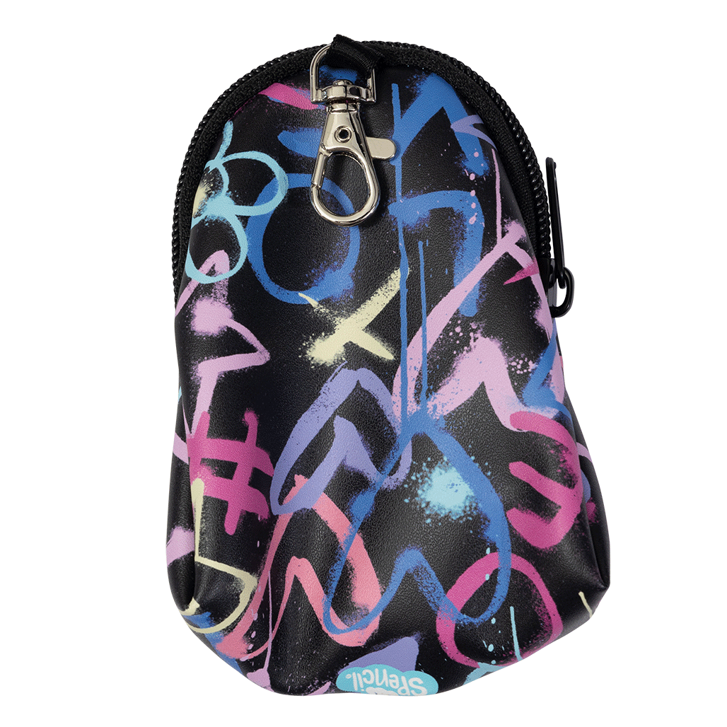 Coin Pouch - Hearts & Crosses