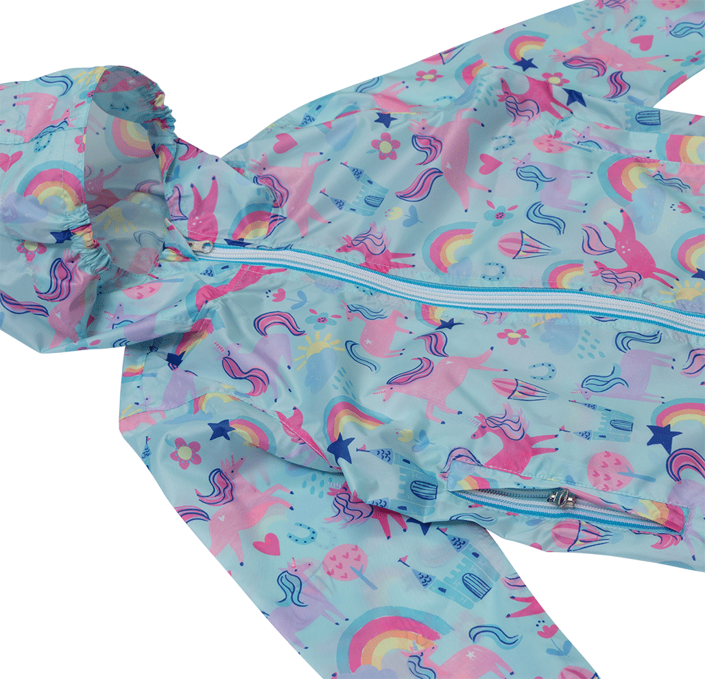 Raincoat - Unicorn Party