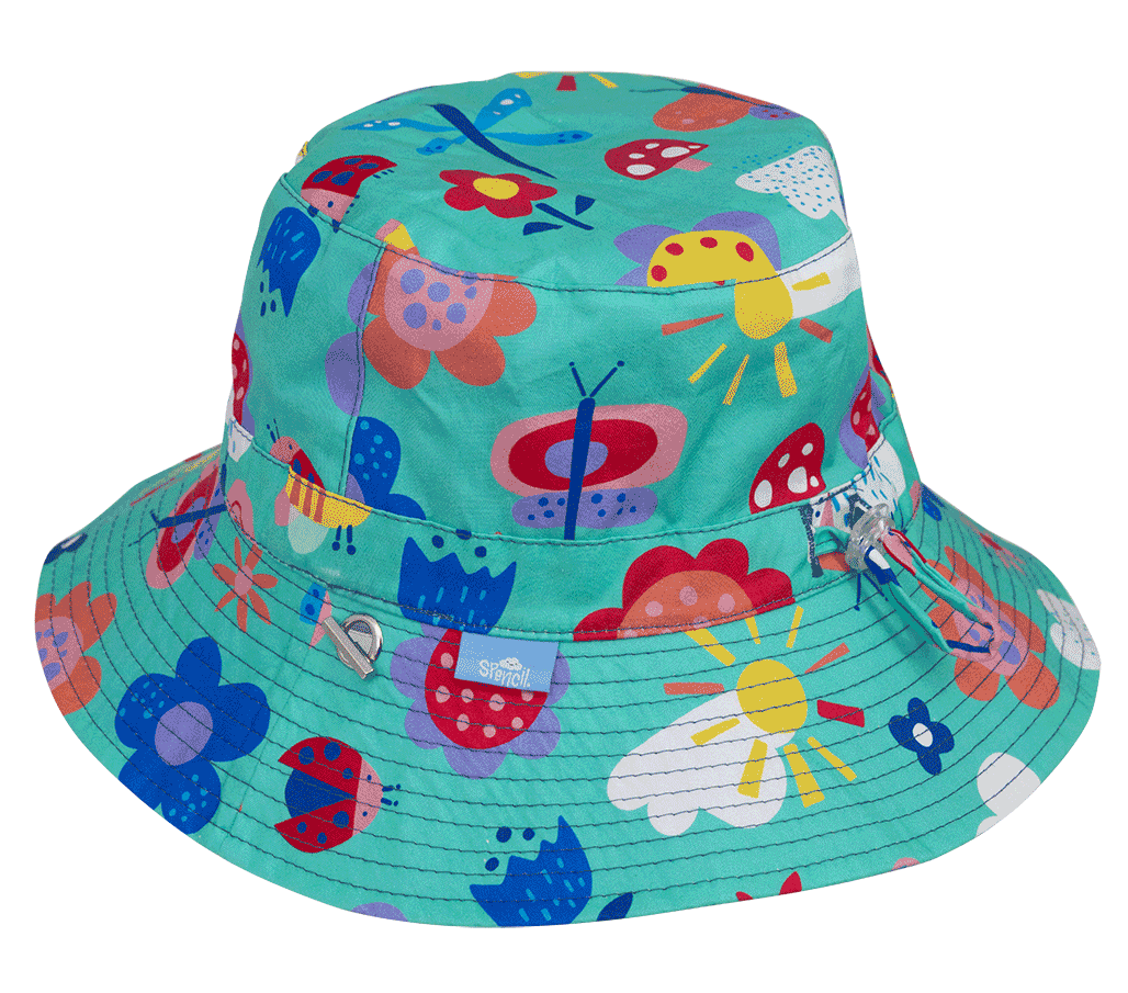 Reversible Bucket Hat - Bee Happy