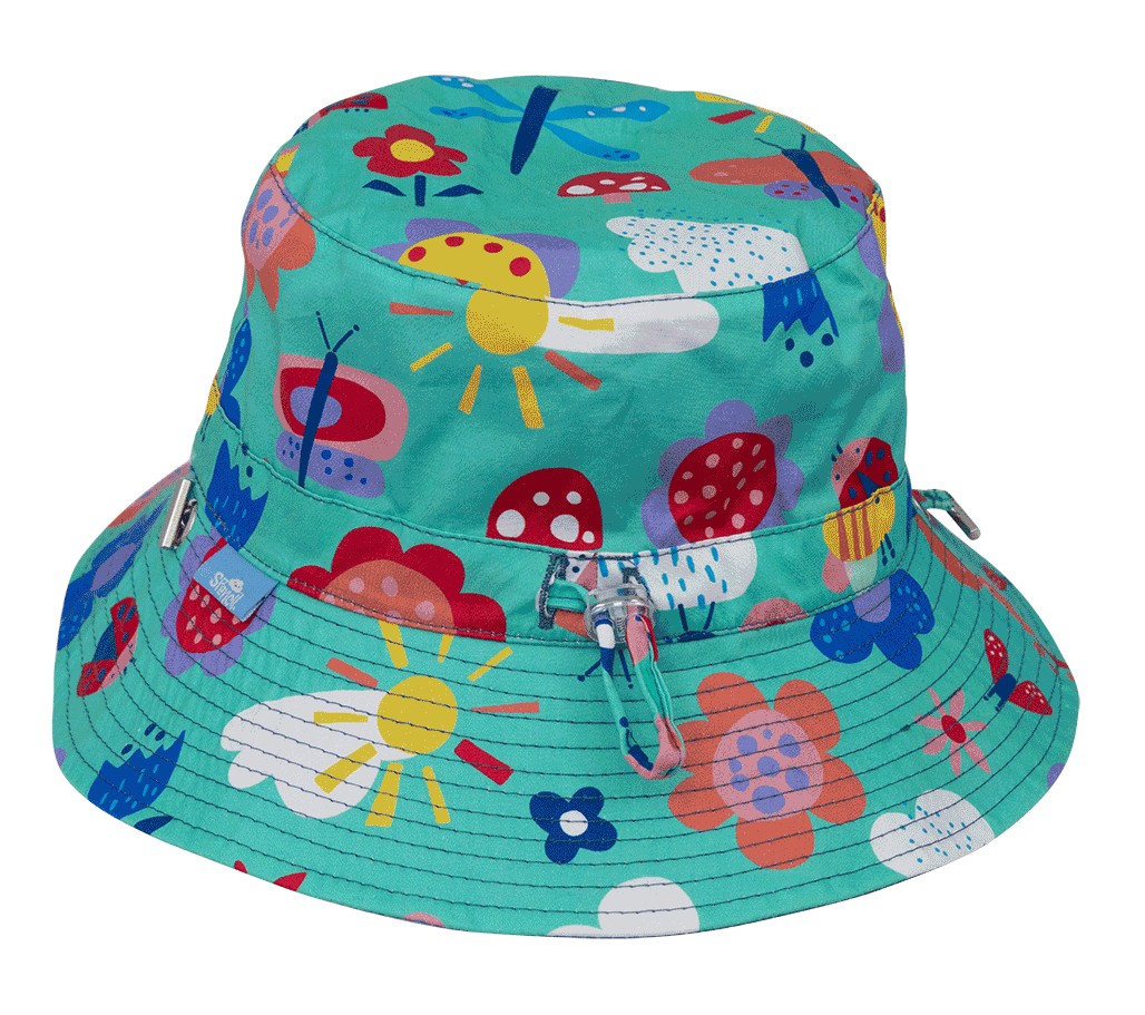 Reversible Bucket Hat - Bee Happy