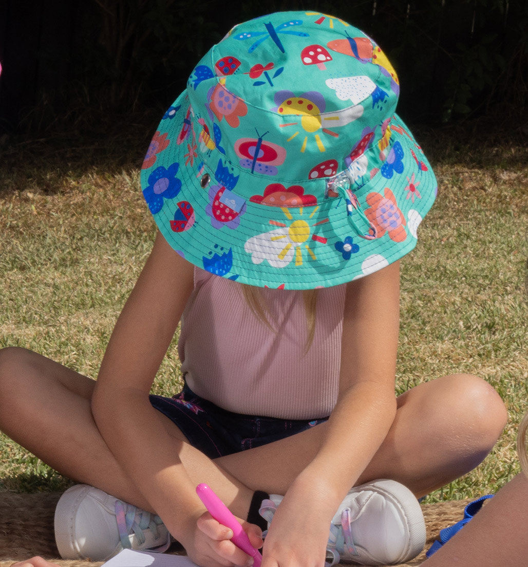 Reversible Bucket Hat - Bee Happy