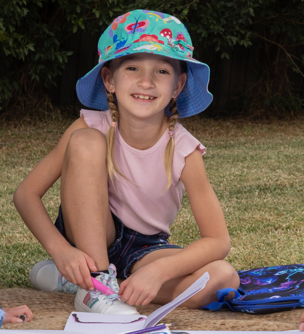 Reversible Bucket Hat - Bee Happy