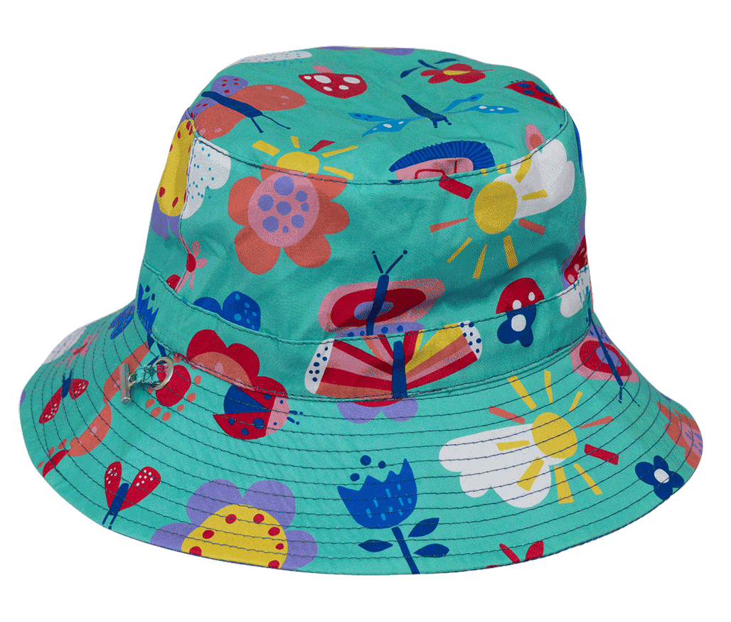 Reversible Bucket Hat - Bee Happy