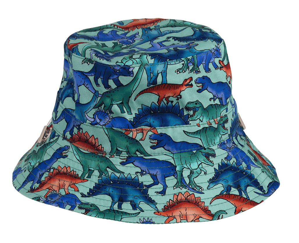 Reversible Bucket Hat - Dino Stomp
