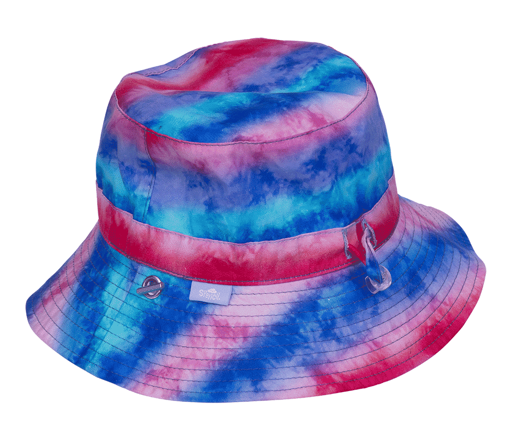Reversible Bucket Hat - Rainbow Splash