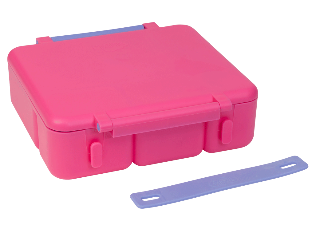 All-in Lunch Box Silicone Handle - Periwinkle