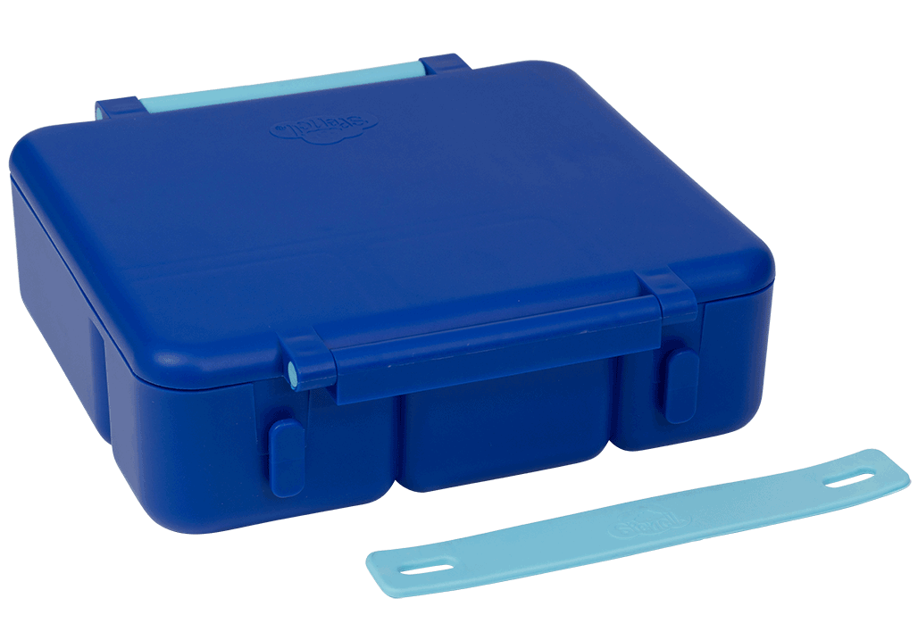 All-in Lunch Box Silicone Handle - Sky