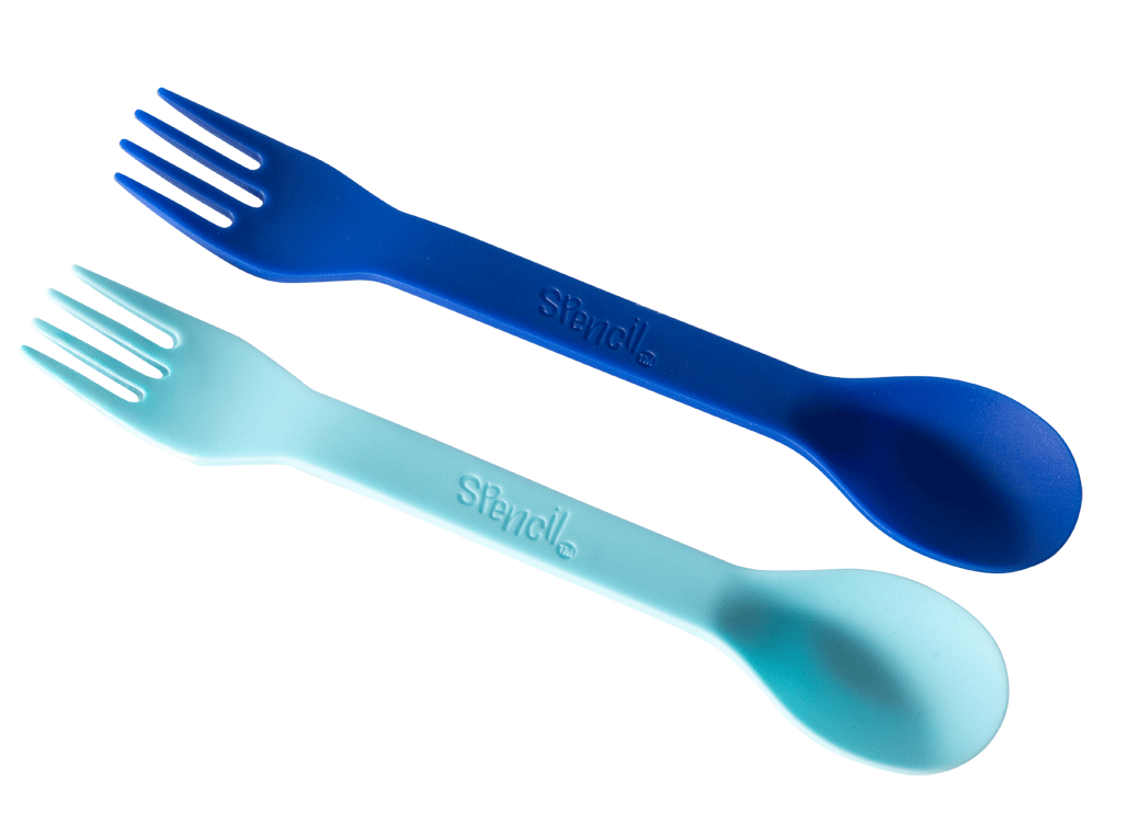 Spork Set 2pk - Azure/Sky
