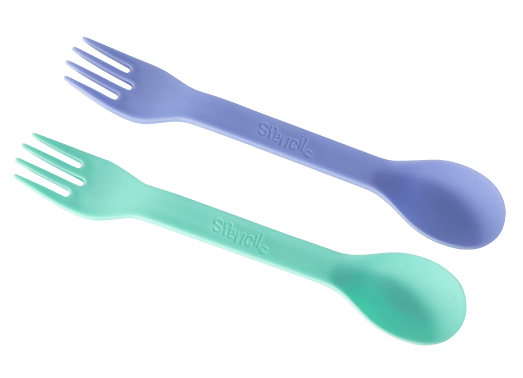 Spork Set 2pk - Mint/Periwinkle