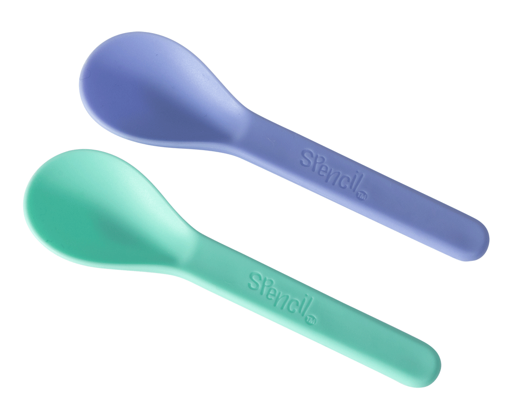 Spoon Set 2pk - Mint/Periwinkle