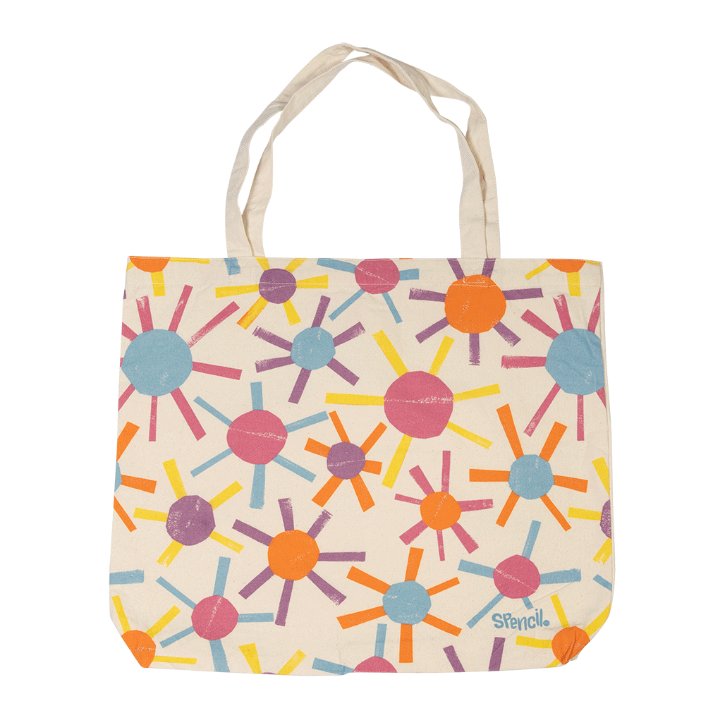 Tote 100% Cotton - Sunny Days