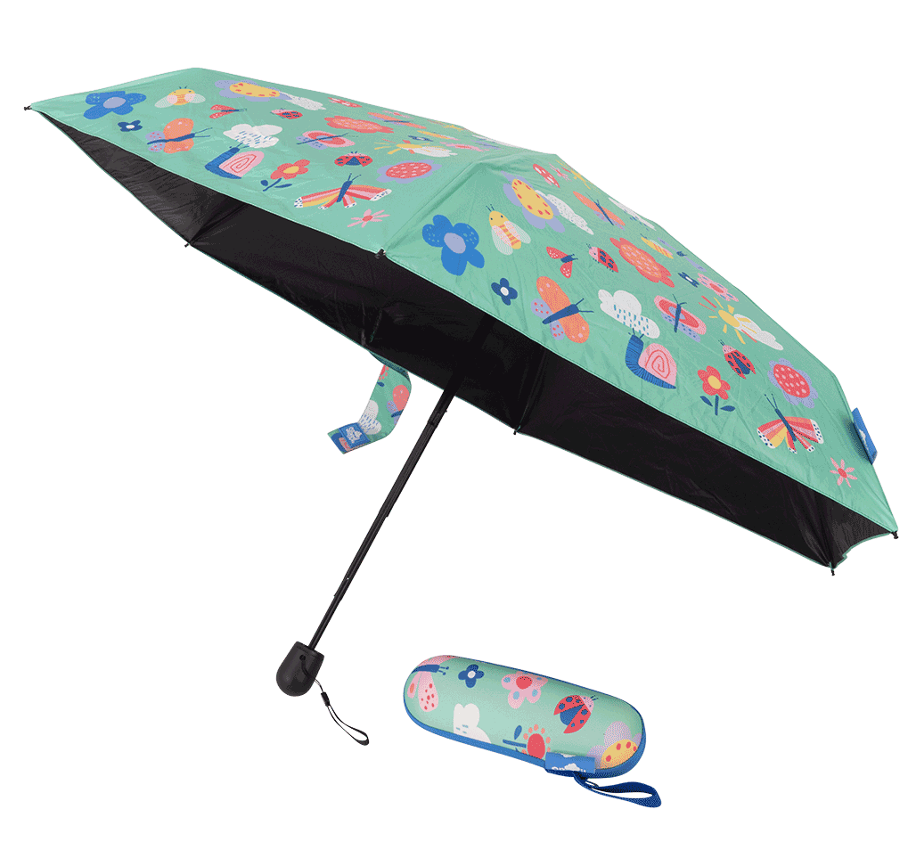 Compact Umbrella - Bee Happy